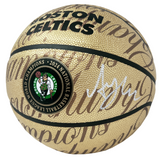 Al Horford Celtics Signed 2024 NBA Finals Champions Gold LE Basketball JSA