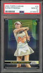 2024 Topps Chrome Tennis #29 Elena Rybakina RC 1st PSA 10 GEM MINT