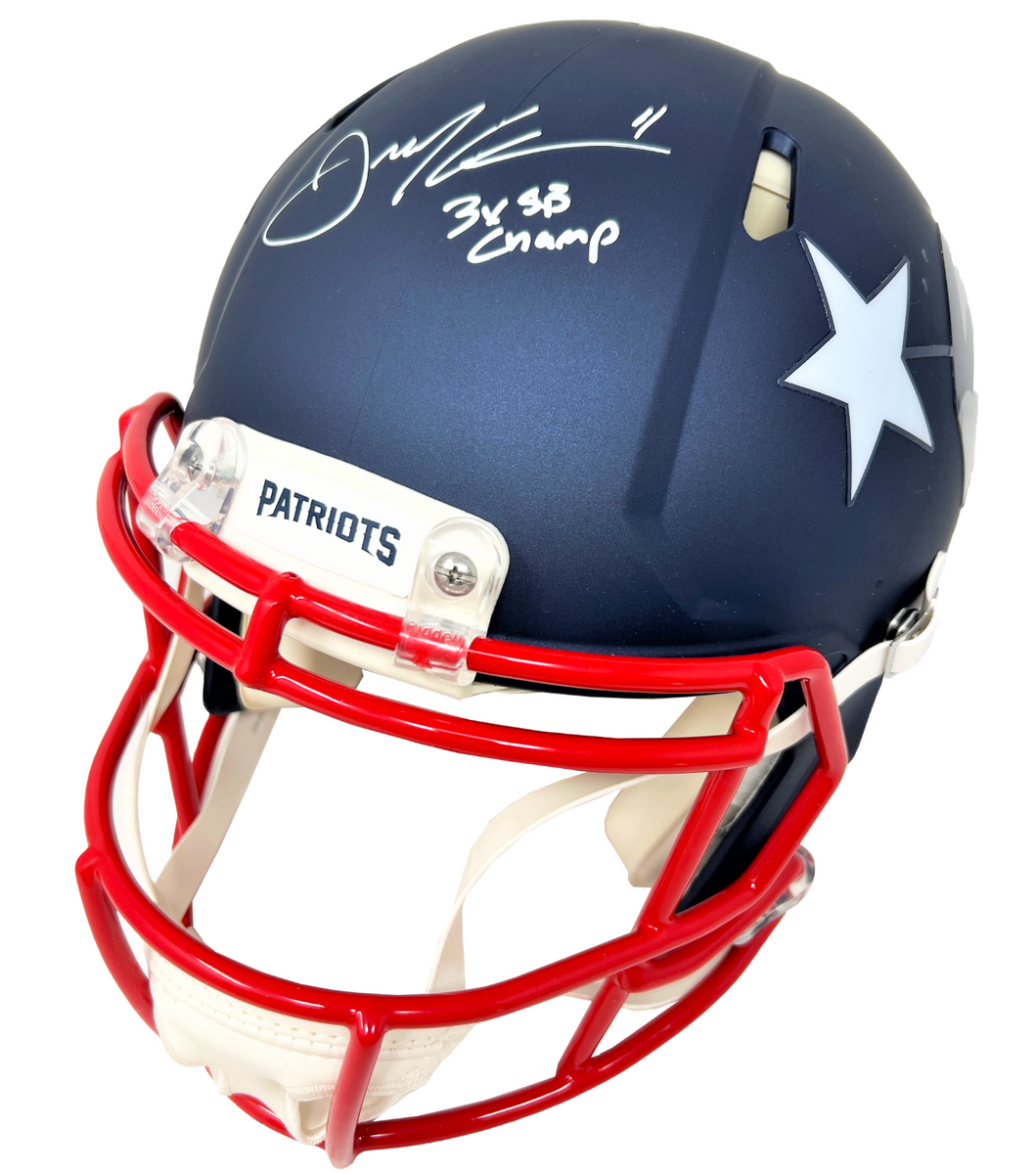 : Julian Edelman New England Patriots Signed Riddell