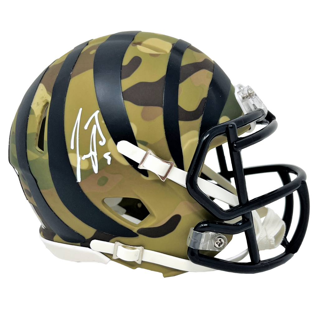 Joe Burrow Cincinnati Bengals Autographed Riddell Camo Alternate Speed  Authentic Helmet with Multiple Inscriptions – Limited Edition of 9