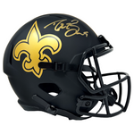 Drew Brees New Orleans Saints Signed Riddell Eclipse Replica Helmet BAS Beckett