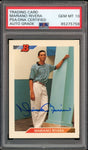 1992 Bowman #302 Mariano Rivera RC Rookie On Card PSA/DNA Auto Grade GEM MINT 10