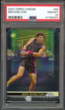 2024 Topps Chrome Tennis #89 Ben Shelton RC Rookie PSA 10 GEM MINT