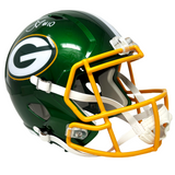 Jordan Love Green Bay Packers Signed Riddell Flash Replica FS Helmet BAS Beckett