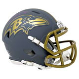 Justin Tucker Baltimore Ravens Signed Riddell Slate Alternate Mini Helmet JSA