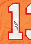 Mike Evans Tampa Bay Buccaneers Signed Orange Nike Throwback Game Jersey BAS