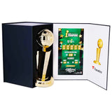 Jrue Holiday Celtics Signed 2024 NBA Finals Champion 12" Replica Trophy JSA