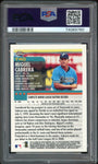2000 Topps Chrome #T40 Miguel Cabrera RC Marlins On Card PSA MINT 9/10 Auto