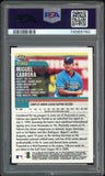 2000 Topps Chrome #T40 Miguel Cabrera RC Marlins On Card PSA MINT 9/10 Auto