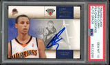 2009-10 Panini Studio #129 Stephen Curry RC On Card PSA/DNA Auto GEM MINT 100