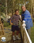 Ben Savage & William Daniels Dual Signed Cory/Mr. Feeny Boy Meets World 8x10 JSA