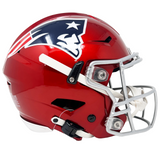 Tom Brady Gronkowski Edelman Signed Patriots Flash Flex Helmet Fanatics JSA4