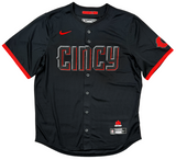 Elly De La Cruz Cincinnati Reds Signed Authentic Nike City Connect Jersey BAS