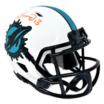 Dan Marino Miami Dolphins Signed Riddell Lunar Mini Helmet BAS Beckett