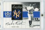 2000 Upper Deck Yankees Legends Legendary Lumber Game Used Bat Relic Babe Ruth0