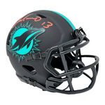 Dan Marino Miami Dolphins Signed Riddell Eclipse Mini Helmet BAS Beckett