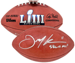 Julian Edelman Patriots Signed Super Bowl LIII MVP Inscribed Duke Football JSA