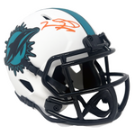 Tua Tagovailoa Miami Dolphins Signed Riddell Lunar Mini Helmet BAS Beckett