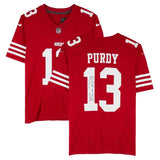 Brock Purdy San Francisco 49ers Signed Scarlet Nike Limited Jersey Fanatics