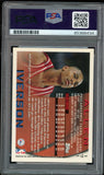 1996 Topps #171 Allen Iverson RC Rookie 76ers On Card PSA/DNA Auto GEM MINT 10