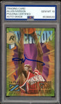 1996 Skybox Z Force #151 Allen Iverson RC On Card PSA/DNA Auto GEM MINT 10