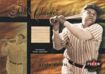 2002 Fleer Ultra Fall Classic SP Babe Ruth Authentic Game Used Bat /44