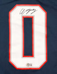 Christian Gonzalez New England Patriots Signed Authentic Nike Game Jersey BAS