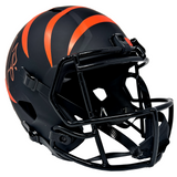 Joe Burrow Cincinnati Bengals Signed Riddell Eclipse Replica Helmet Fanatics