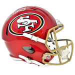 Deebo Samuel San Francisco 49ers Signed Riddell Flash Replica Helmet BAS