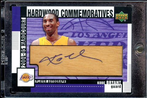 2004-05 Upper Deck Kobe Bryant Hardwood Commemoratives Auto #HC-KB