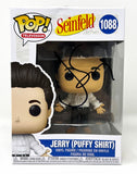 Jerry Seinfeld Signed Pop! Jerry with Puffy Shirt Funko Figure #1088 JSA