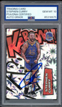 2021-22 Panini Kaboom! #3 Stephen Curry On Card PSA/DNA Auto GEM MINT 10