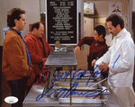Larry Thomas Seinfeld Soup Nazi w/ Jerry "No Soup For You!" Signed 8x10 JSA