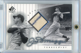 2000 SP Authentic Game Jersey #SP-JD Joe DiMaggio New York Yankees0