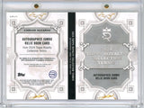 2024 Topps Royalty Tennis Rookie Jumbo Relic Book Carlos Alcaraz Auto #AJRCA /251