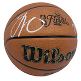 Jayson Tatum Jaylen Brown Celtics Signed 2024 NBA Finals Basketball Fanatics/BAS1