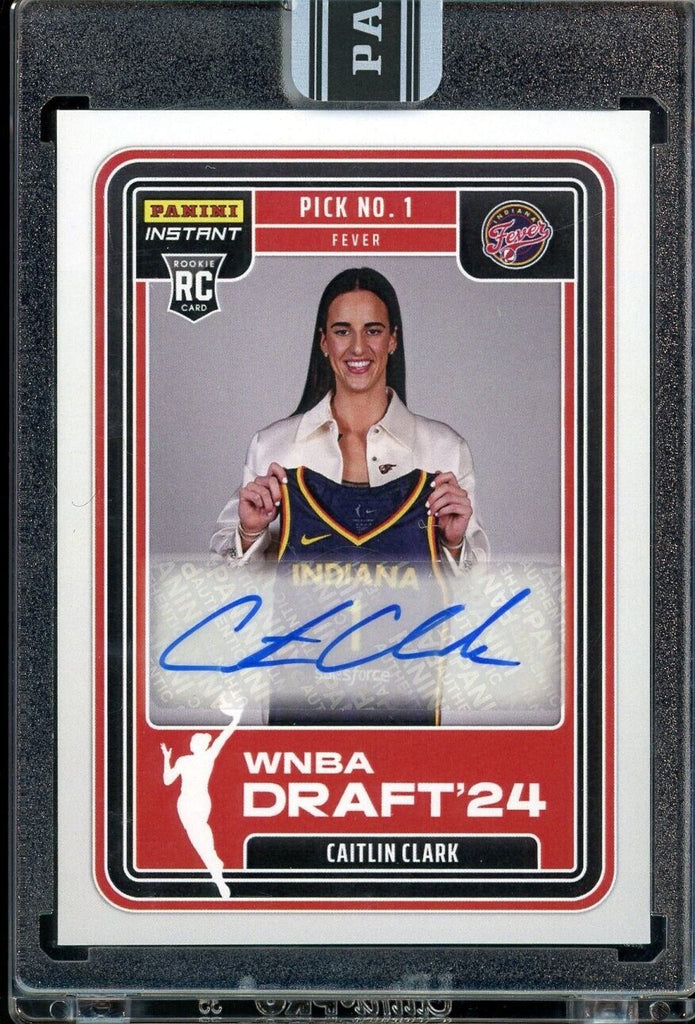 2024 Panini Instant WNBA Draft Night Rookie Caitlin Clark Auto Uncircu