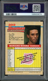 1992 Bowman Mariano Rivera RC Rookie Yankees On Card PSA/DNA Authentic 10 Auto1