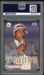 1996 Fleer Ultra #82 Allen Iverson RC Rookie On Card PSA/DNA Auto GEM MINT 10