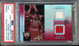 2005 UD Reflections Dual Fabric Red /50 #FR2MJ Michael Jordan PSA 9 MINT0