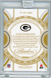 2023 Flawless Performances #FP-ARO Aaron Rodgers Auto Encased Emerald /51