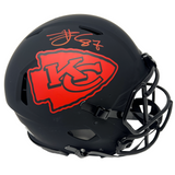 Travis Kelce Kansas City Chiefs Signed Eclipse Speed Authentic Helmet BAS
