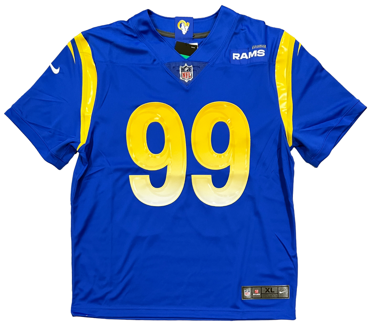 Nike Los Angeles Rams No99 Aaron Donald Royal Blue Alternate Women's Stitched NFL Vapor Untouchable Limited Jersey