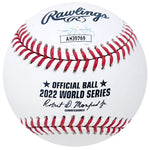 Yordan Alvarez Houston Astros Signed 2022 World Series Official MLB Baseball JSA