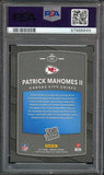 2017 Panini Donruss Rated Rookie Patrick Mahomes RC Blue Ink PSA 9/10 Auto