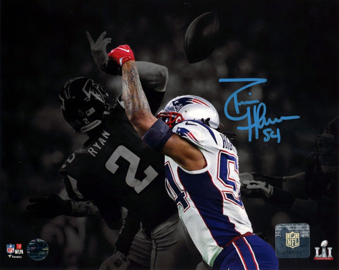 Donta Hightower New England Patriots Signed SB 51 Strip Sack Spotlight 8x10