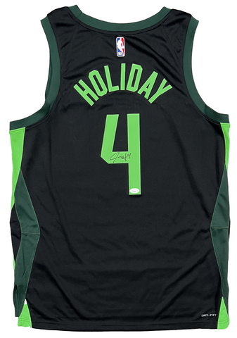 Jrue Holiday Boston Celtics Signed 2024 Authentic Nike City Edition Jersey JSA