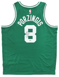 Kristaps Porzingis Boston Celtics Signed Nike Icon Edition Swingman Jersey BAS