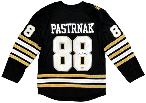 David Pastrnak Bruins Signed Fanatics Centennial Breakaway Home Jersey BAS