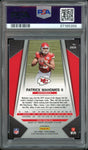 2017 Panini Prizm Silver #269 Patrick Mahomes RC Rookie PSA 9/10 Auto MINT